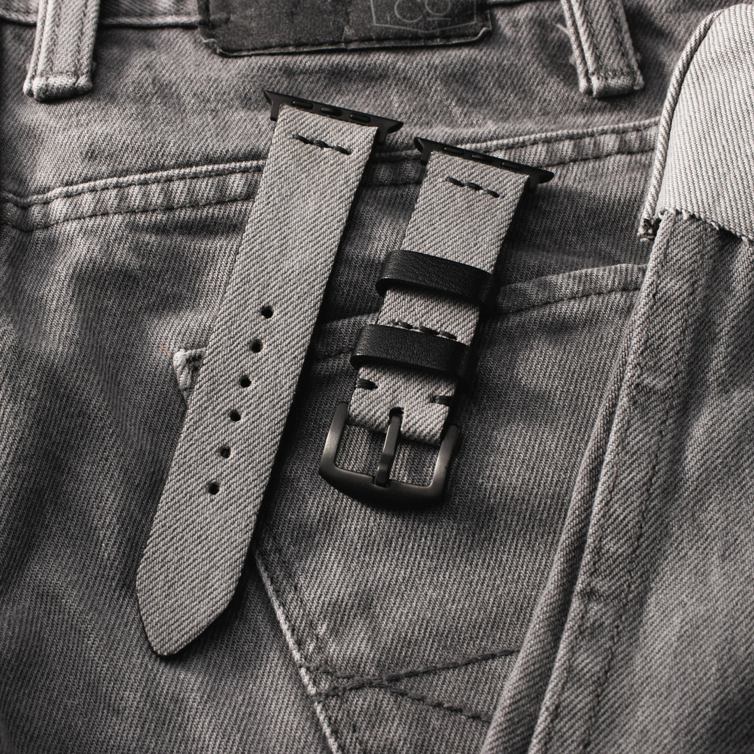 Denim Strap #05 - Apple Watch Kot Saat Kayışı