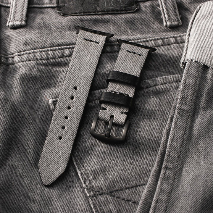 Denim Strap #05 - Apple Watch Kot Saat Kayışı