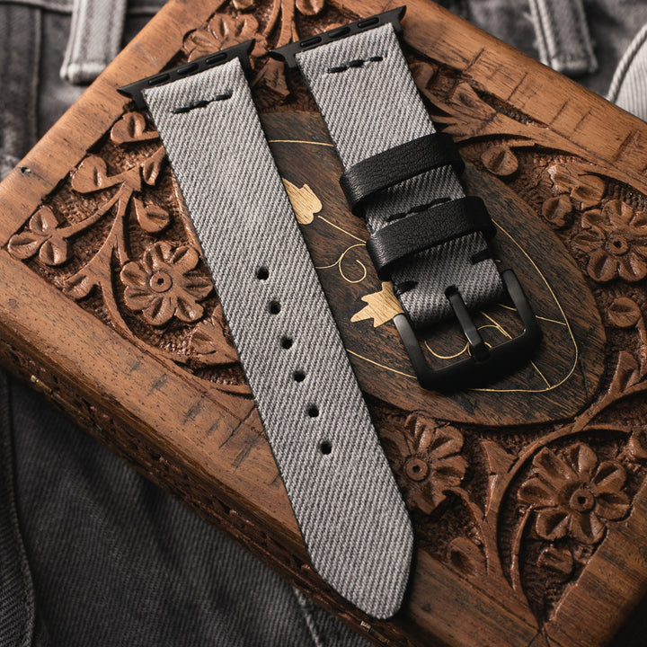 Denim Strap #05 - Apple Watch Kot Saat Kayışı