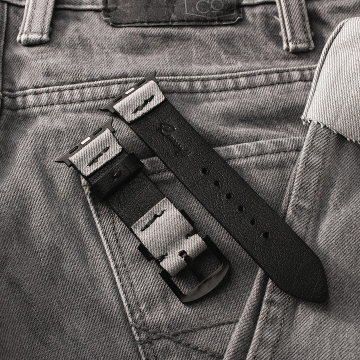 Denim Strap #05 - Apple Watch Kot Saat Kayışı