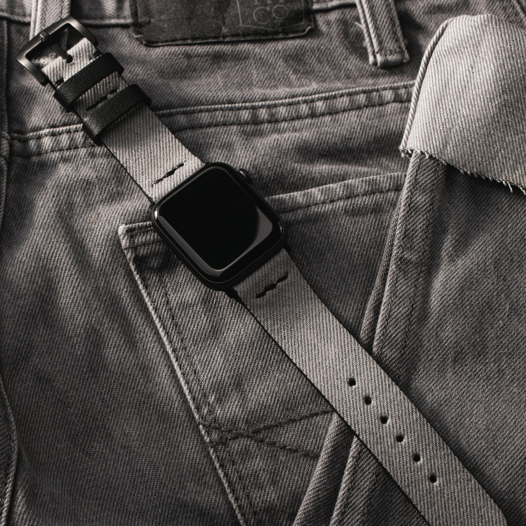 Denim Strap #05 - Apple Watch Kot Saat Kayışı