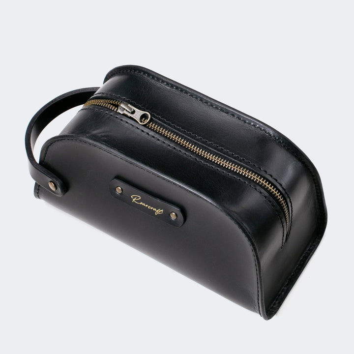 Deri Dopp Kit - Kişisel Bakım Çantası - Leather Case