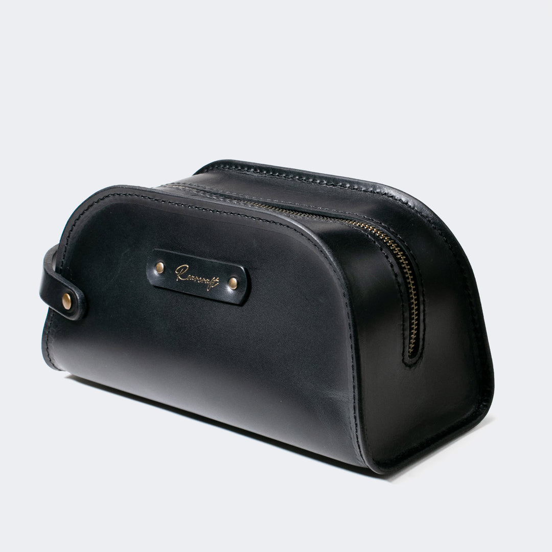Deri Dopp Kit - Kişisel Bakım Çantası - Leather Case