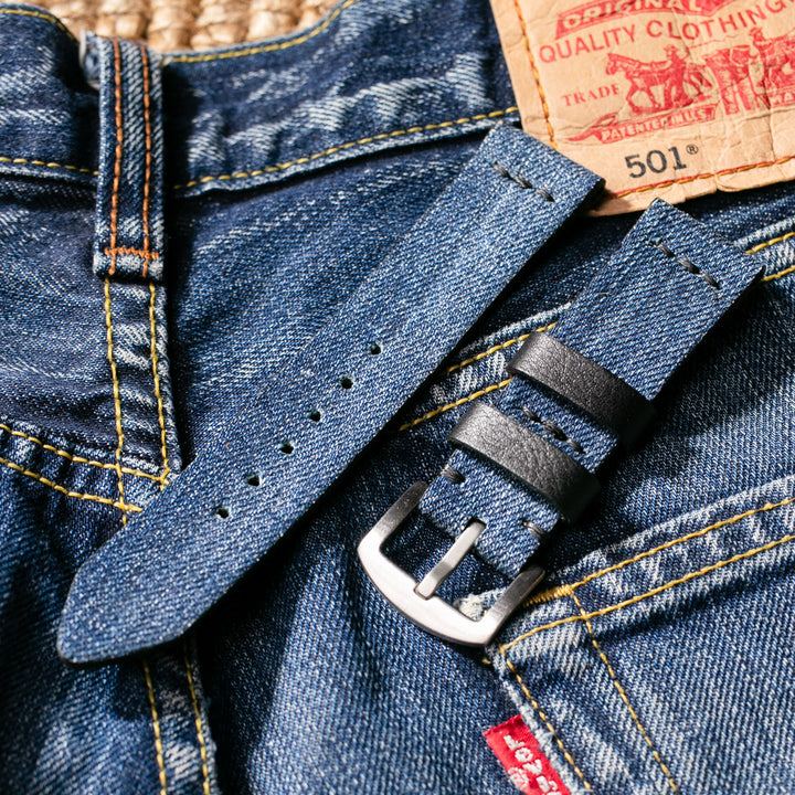 Denim Strap #04 - Kot Saat Kayışı