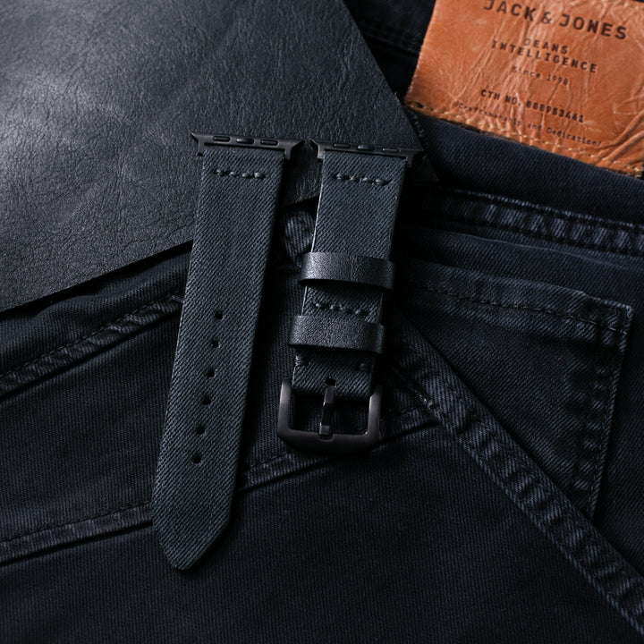 Denim Strap #03 - Apple Watch Kot Saat Kayışı