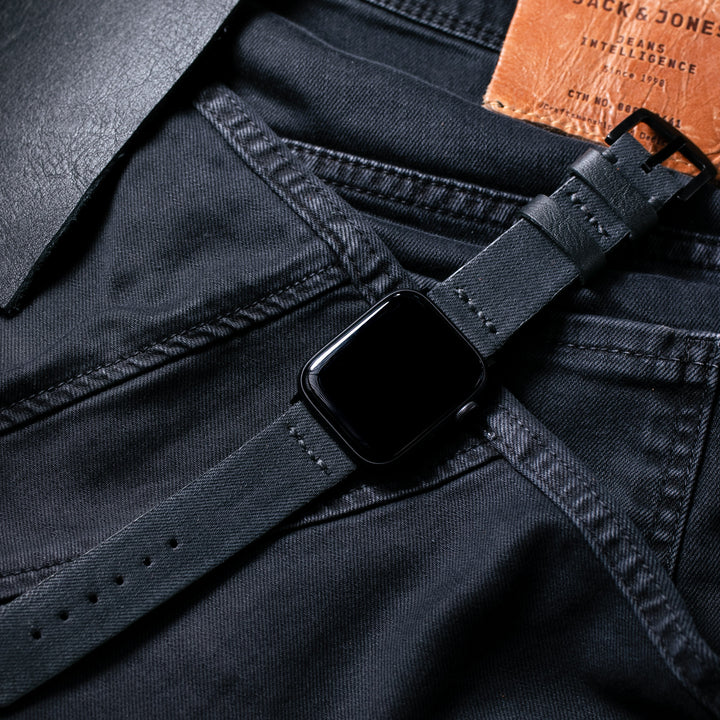 Denim Strap #03 - Apple Watch Kot Saat Kayışı