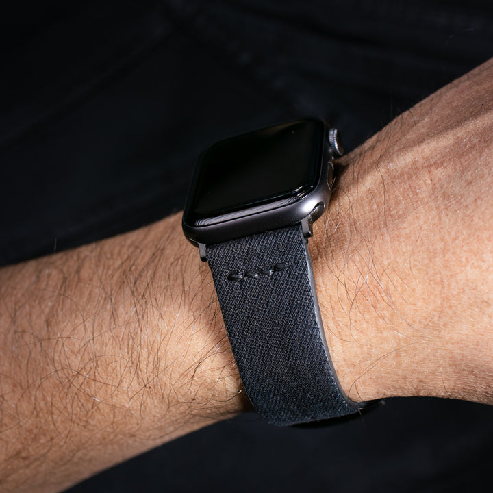 Denim Strap #03 - Apple Watch Kot Saat Kayışı