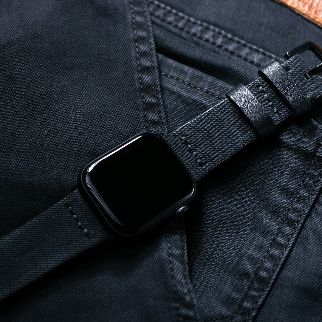 Denim Strap #03 - Apple Watch Kot Saat Kayışı