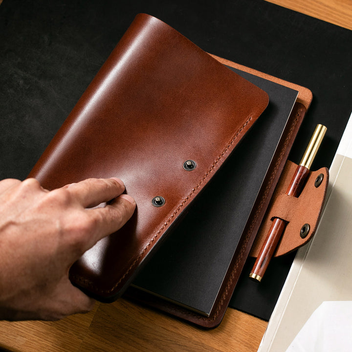 A5 Defter Deri Kılıf Organizer - Aksesuar
