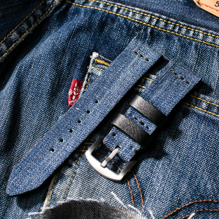Denim Strap #04 - Kot Saat Kayışı