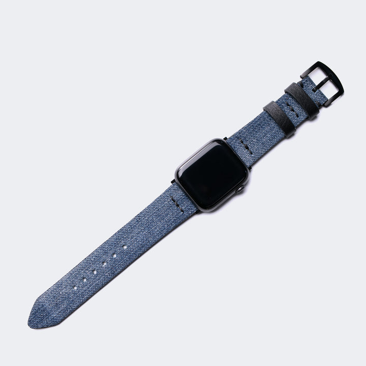 Denim Strap #04 - Apple Watch Kot Saat Kayışı
