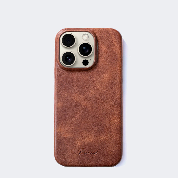 iPhone 16 Serisi Deri Kılıf