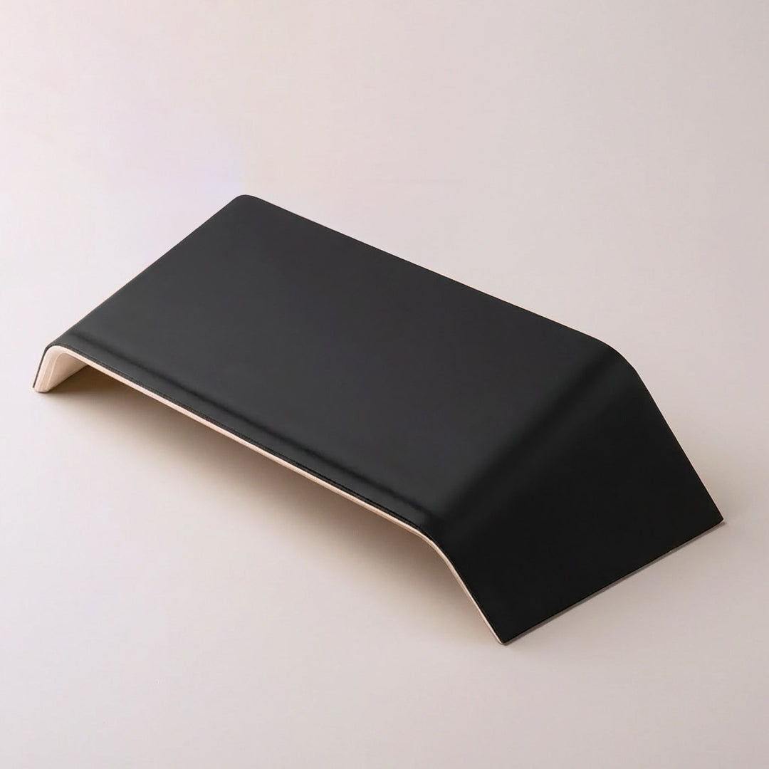 Ahşap Deri Laptop Standı