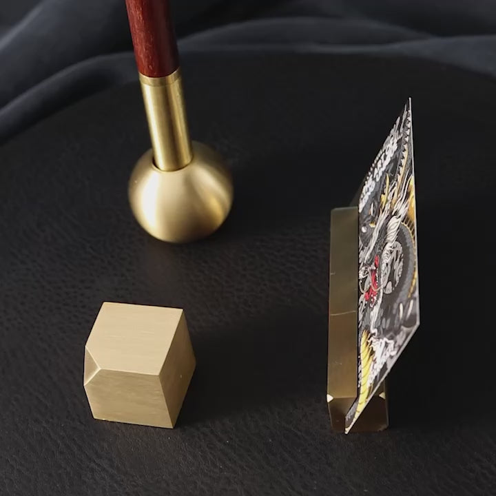 Pirinç Masaüstü 3'lü Set