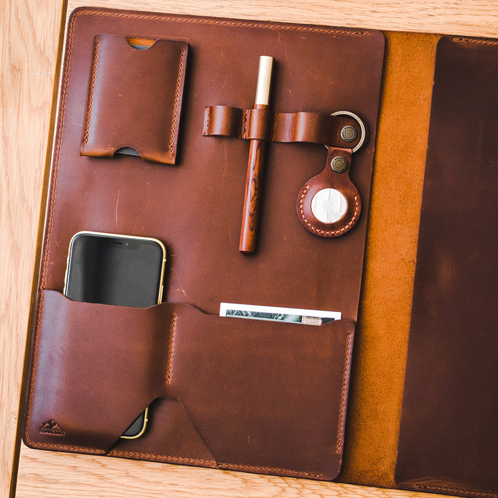 MacBook Organizer - Deri Kılıf - Roarcraft TR