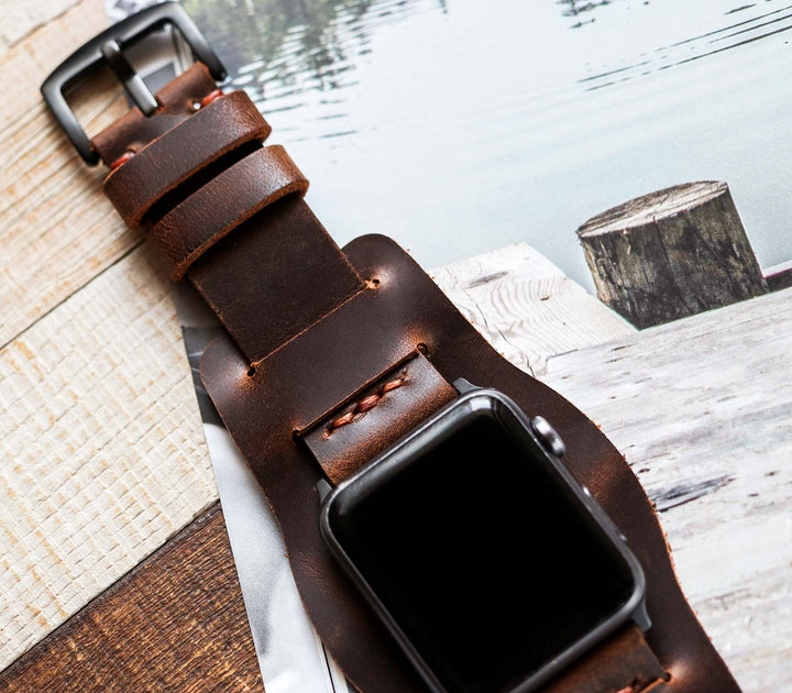 Bund Strap - Apple Watch Deri Saat Kayışı