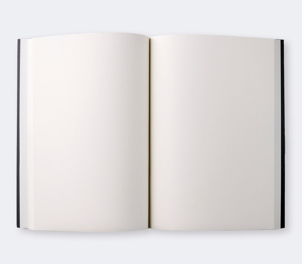 Siyah Kapaklı Çizgisiz A5 Defter - Roarcraft TR