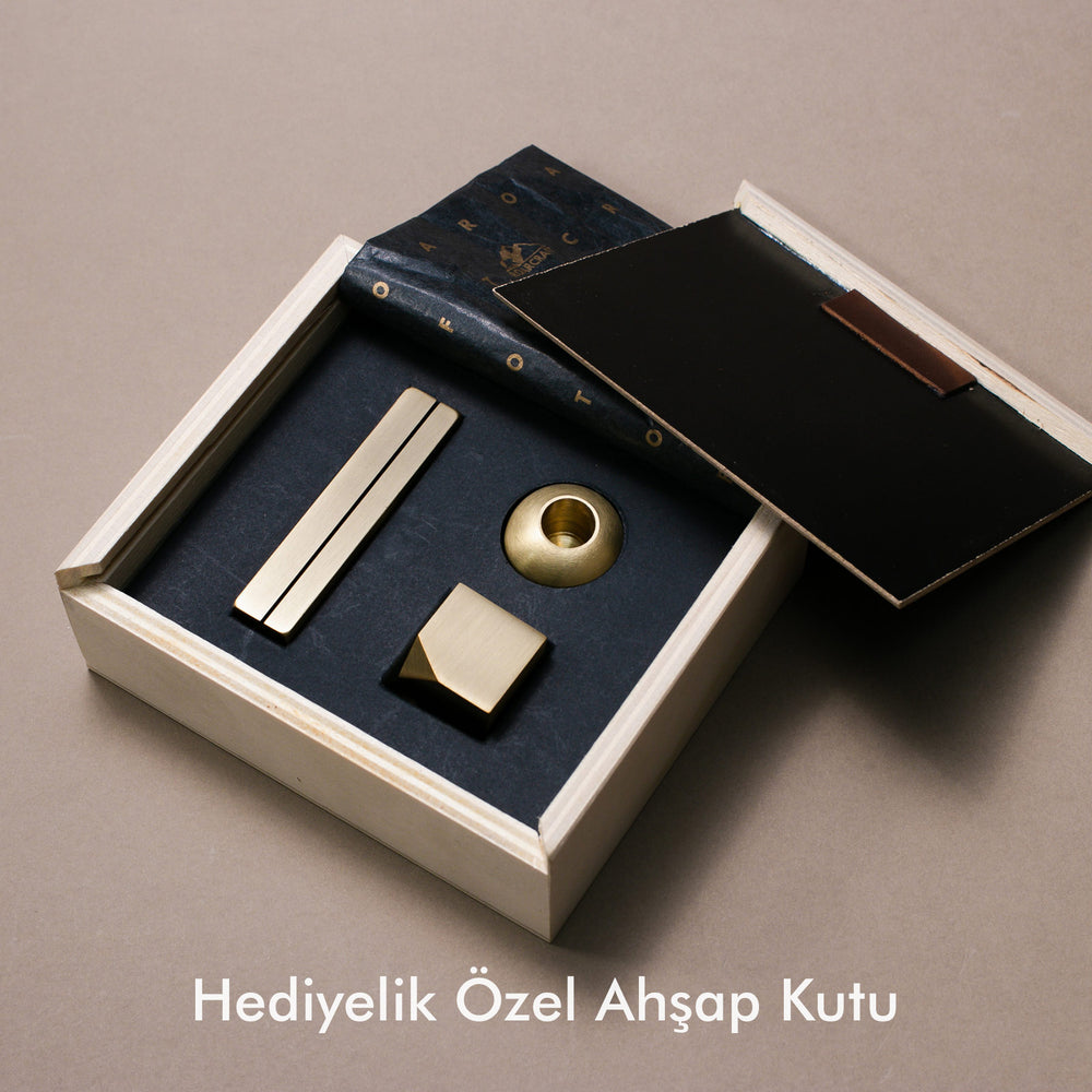 masaüstü pirinç set