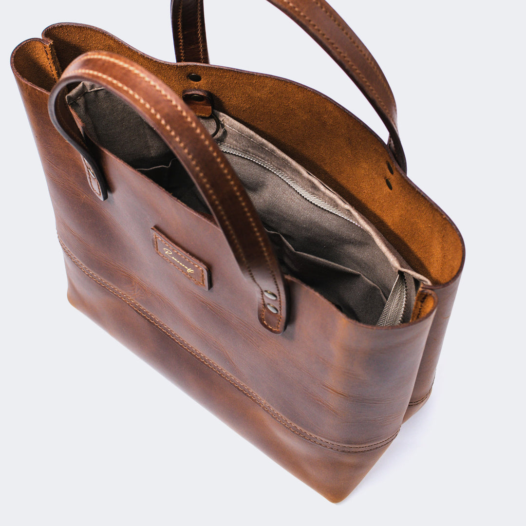 Tote Çanta İçi Düzenleyici - Leather Case