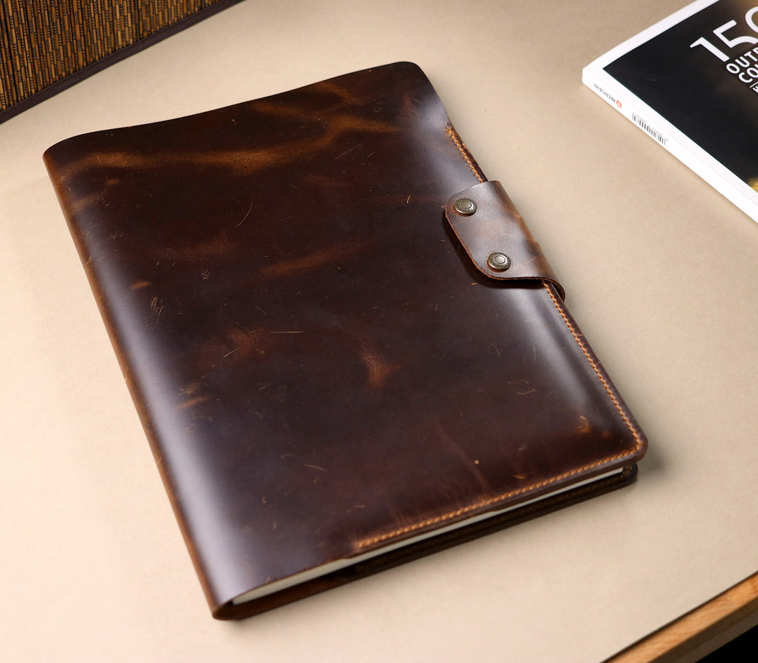 A4 Defter Deri Kılıf Organizer - Roarcraft TR