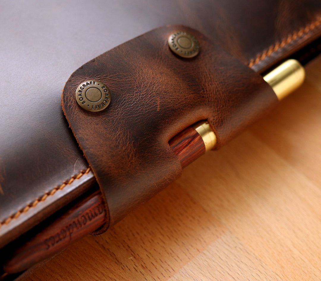A4 Defter Deri Kılıf Organizer - Roarcraft TR