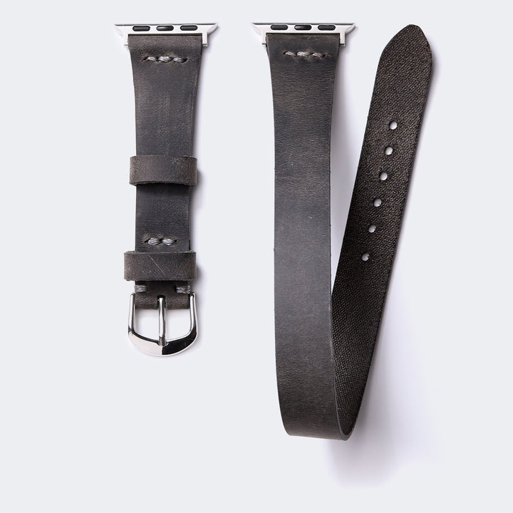 Apple Watch Double Tour Deri Kordon - Roarcraft TR