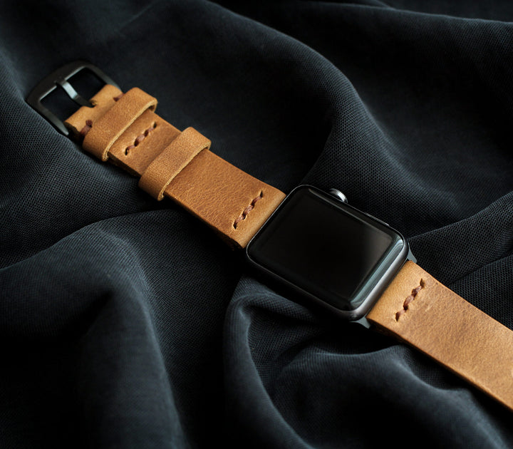 Apple Watch Deri Kordon - Hardal