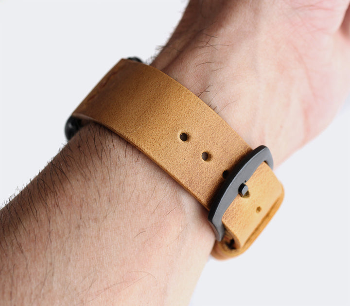 Apple Watch Deri Kordon - Hardal