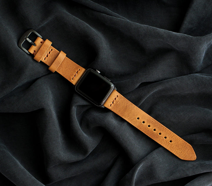Apple Watch Deri Kordon - Hardal