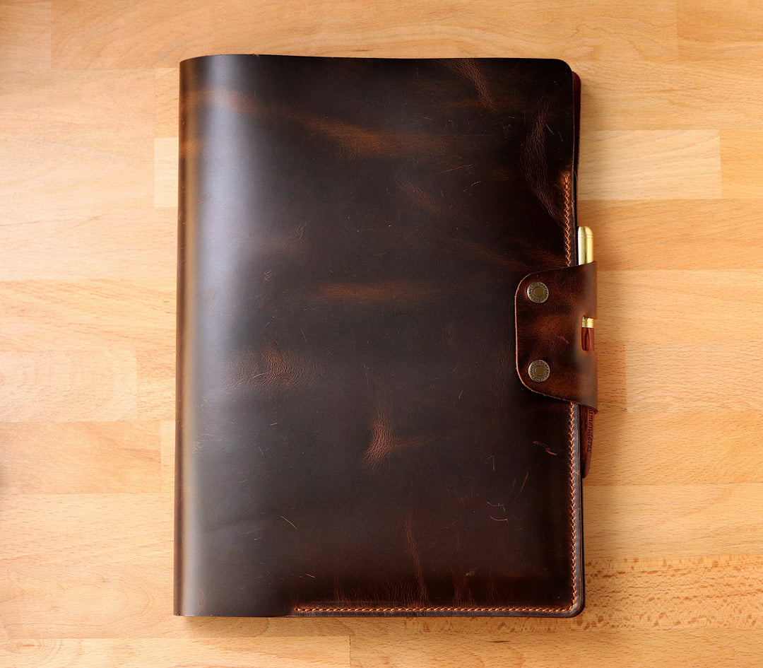 A4 Defter Deri Kılıf Organizer - Roarcraft TR