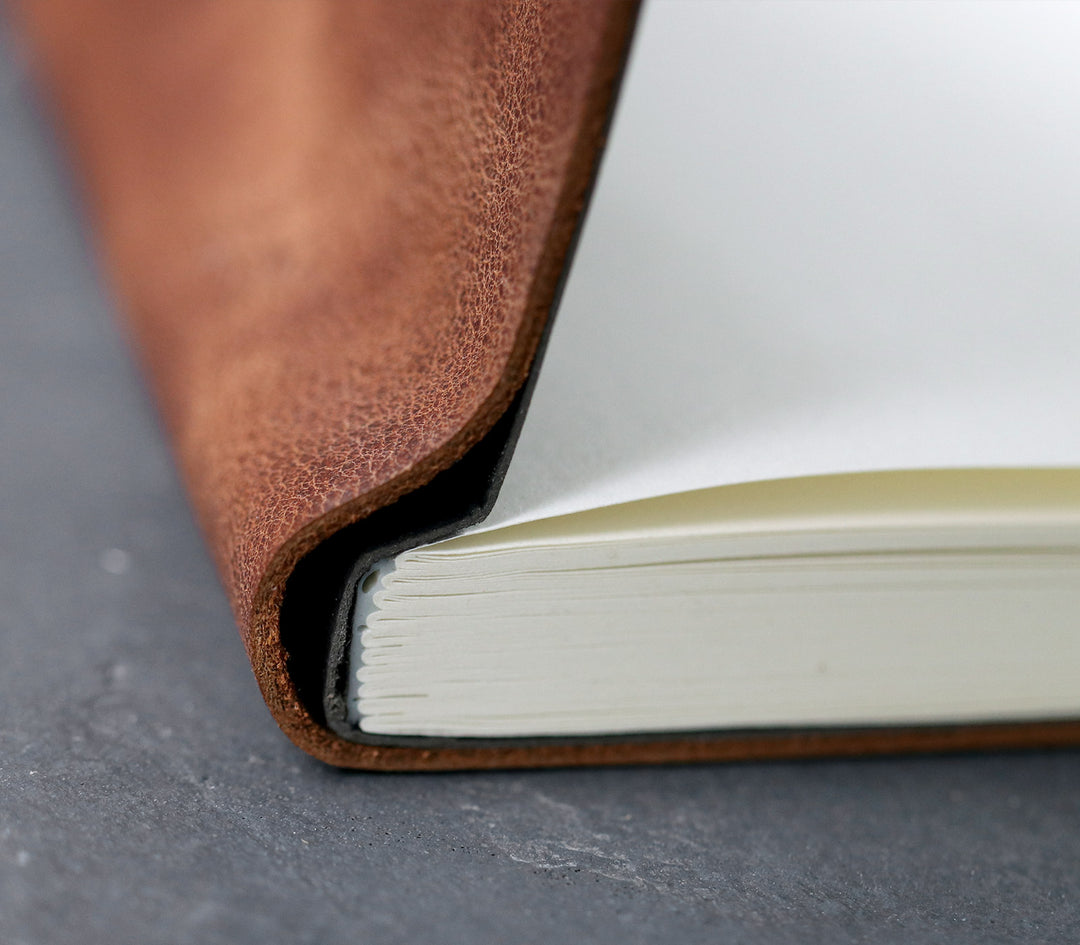 Deri Kapaklı A5 Defter - Roarcraft TR