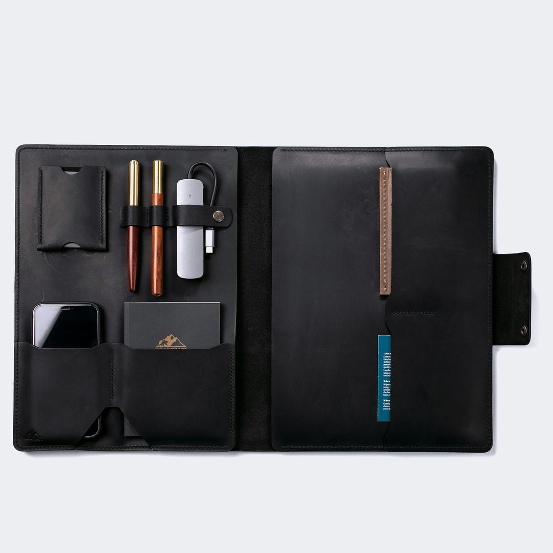 MacBook Organizer - Deri Kılıf - Roarcraft TR