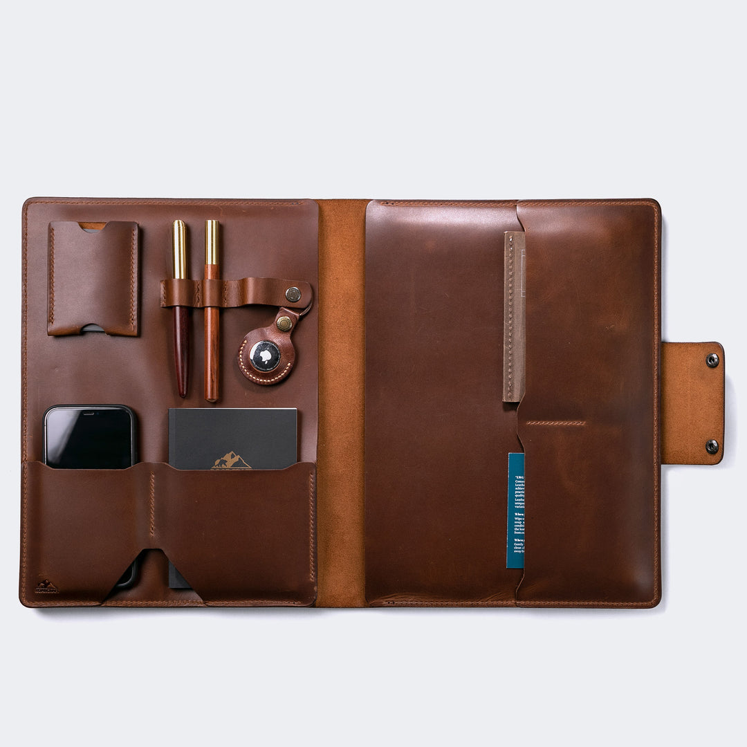 iPad Organizer - Deri Kılıf - Roarcraft TR