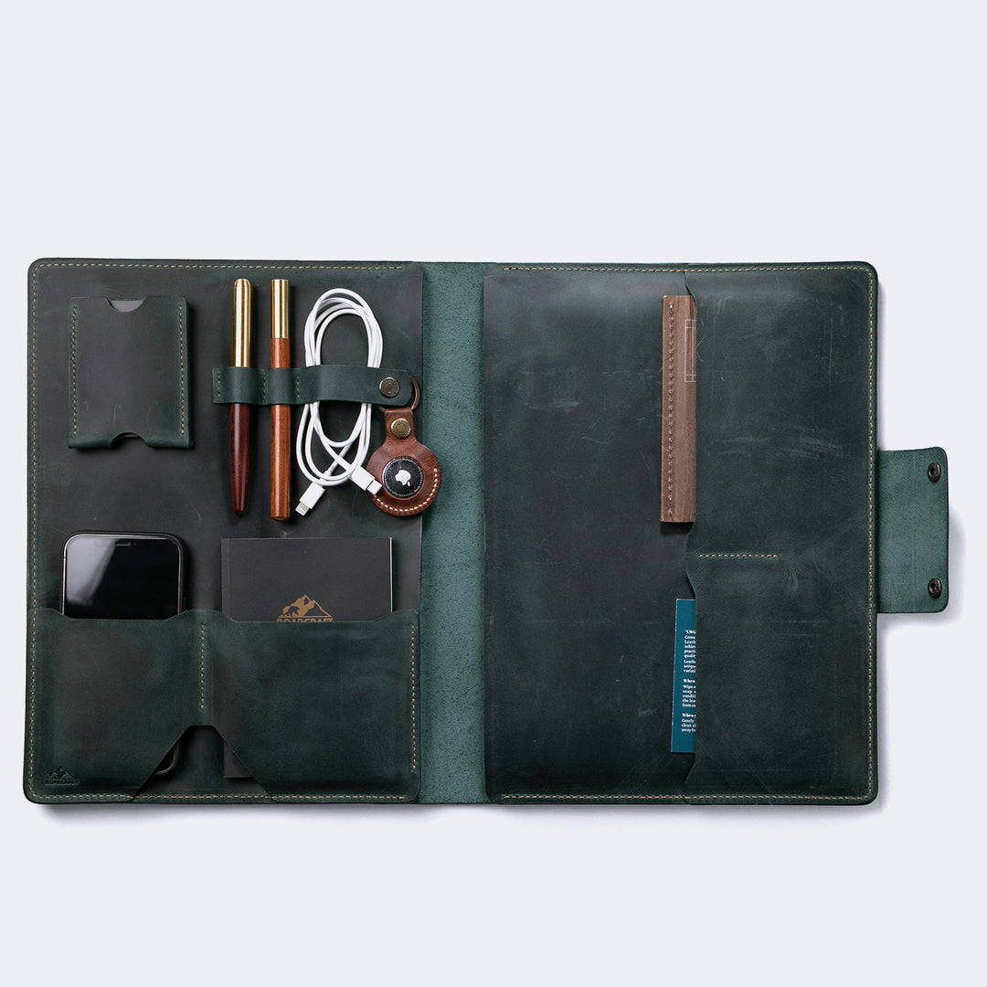 MacBook Organizer - Deri Kılıf - Roarcraft TR