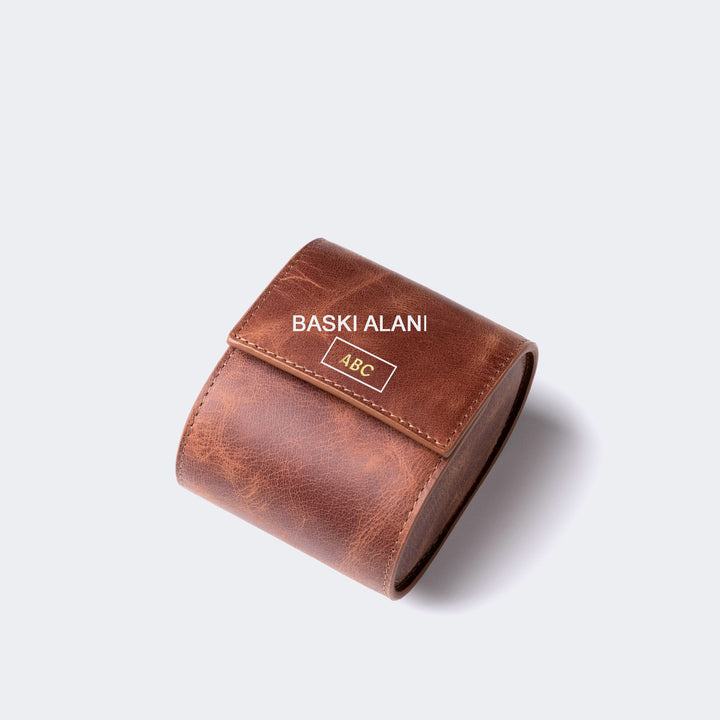 Tekli Deri Saat Kutusu - Watch Roll - Aksesuar